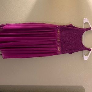 Girls purple dress